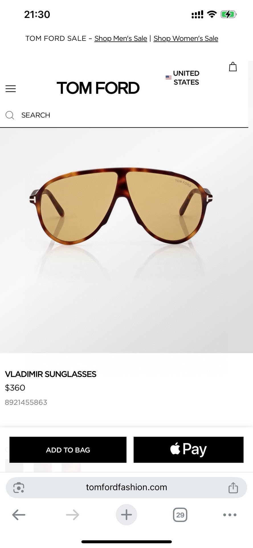 𝑻𝒐𝒎 𝑭𝒐𝒓𝒅 MOD：FT1211SIZE: 65-5-140