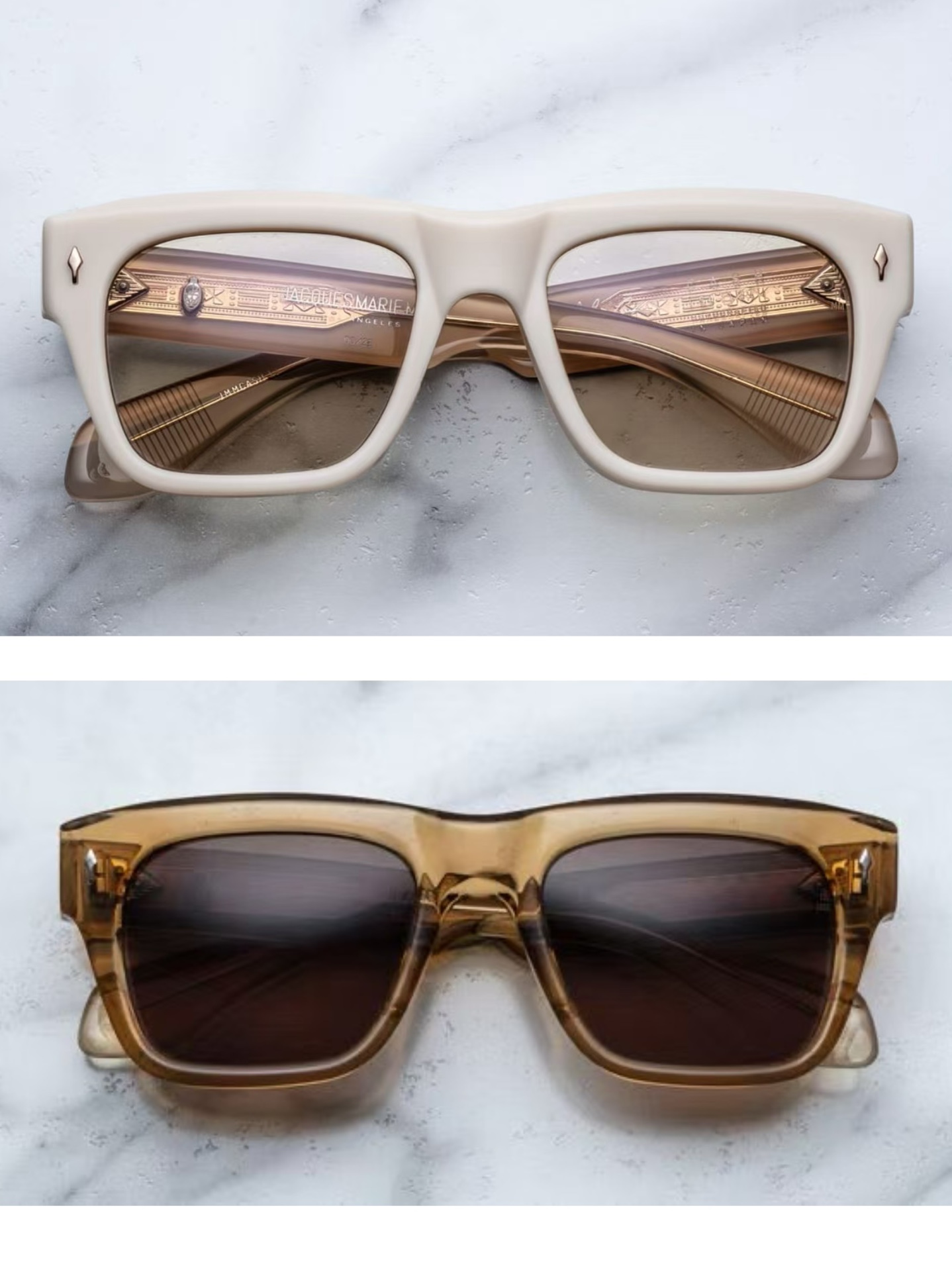 JACQUES MARIE MAGE日本手工眼镜 CASH 太阳镜的设计灵感源自约翰尼·卡什 (John