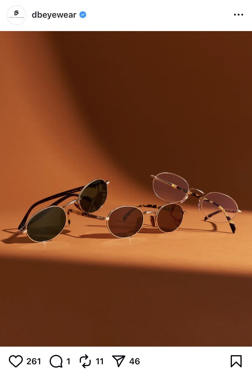 DAVID BECKHAMMOD：DB 1196/SSize：52口22 145