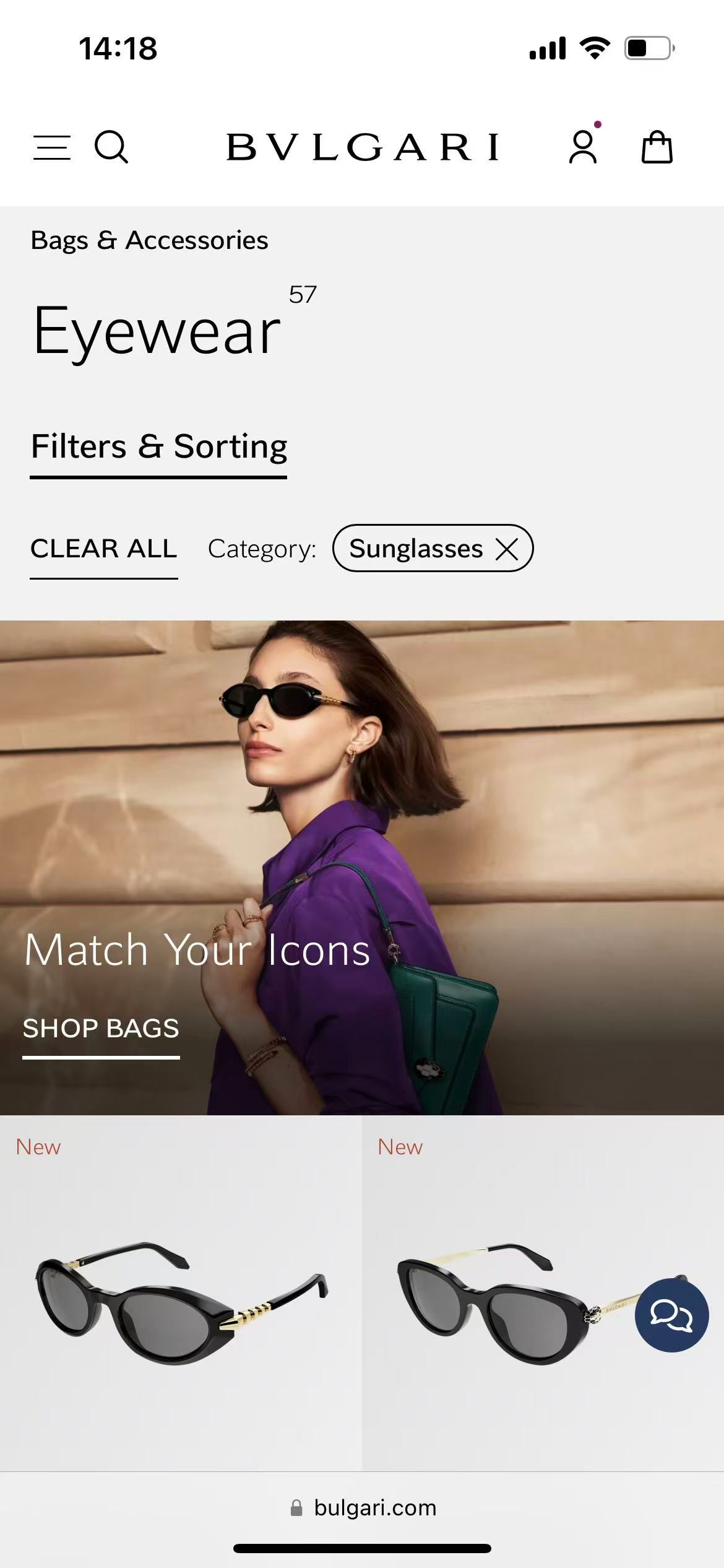 BVLGAR*MOD：BV40068ISize：51口20 135