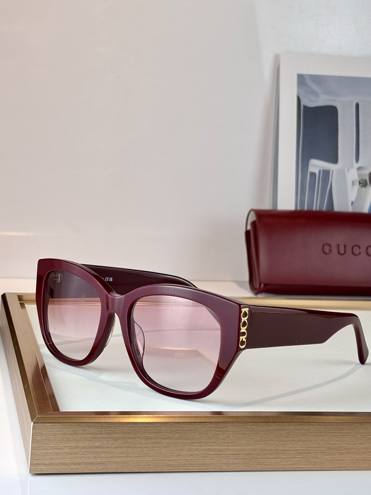 GUCC*MODEL：GG2043SASIZE：57口19-145zP 级别代工厂出品