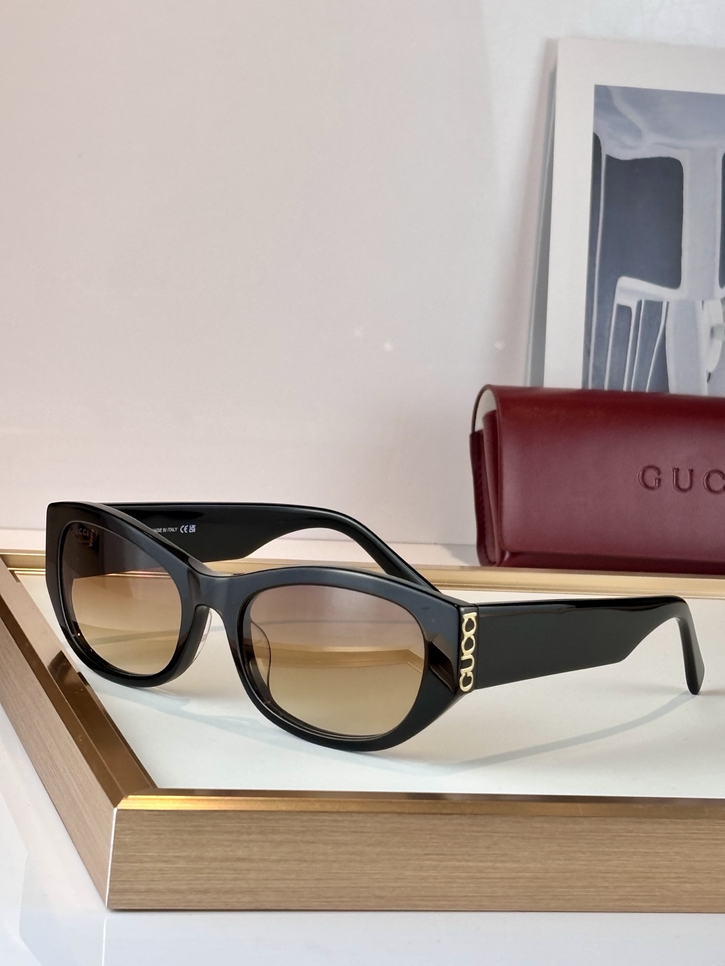 GUCC*MODEL：GG2044SASIZE：57口20-145zP 级别代工厂出品