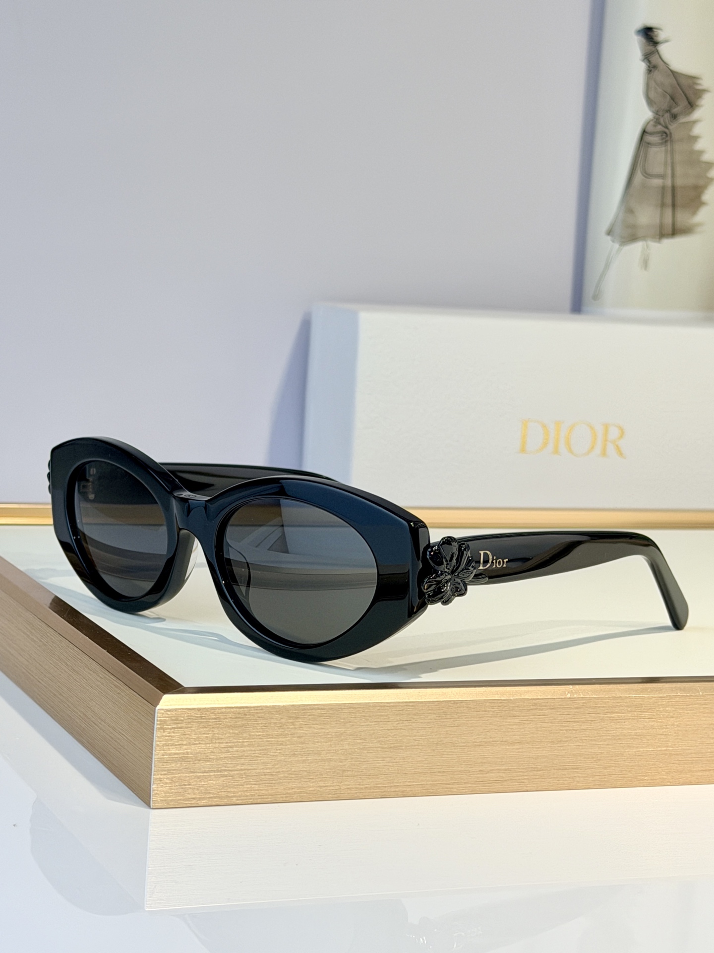 DIO*花卉设计MODEL: Dior Clover B1FSIZE：54口19-140