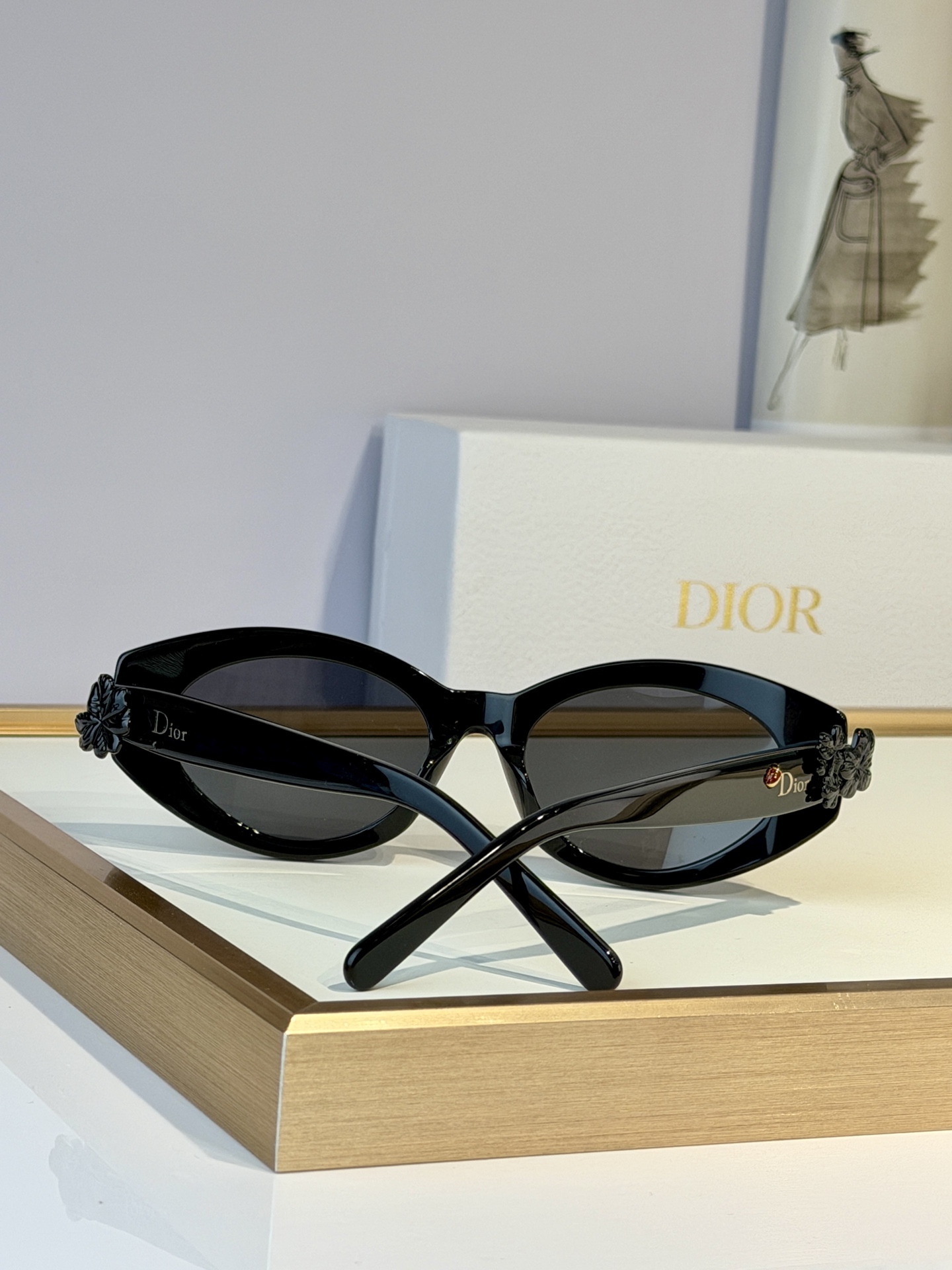 DIO*花卉设计MODEL: Dior Clover B1FSIZE：54口19-140