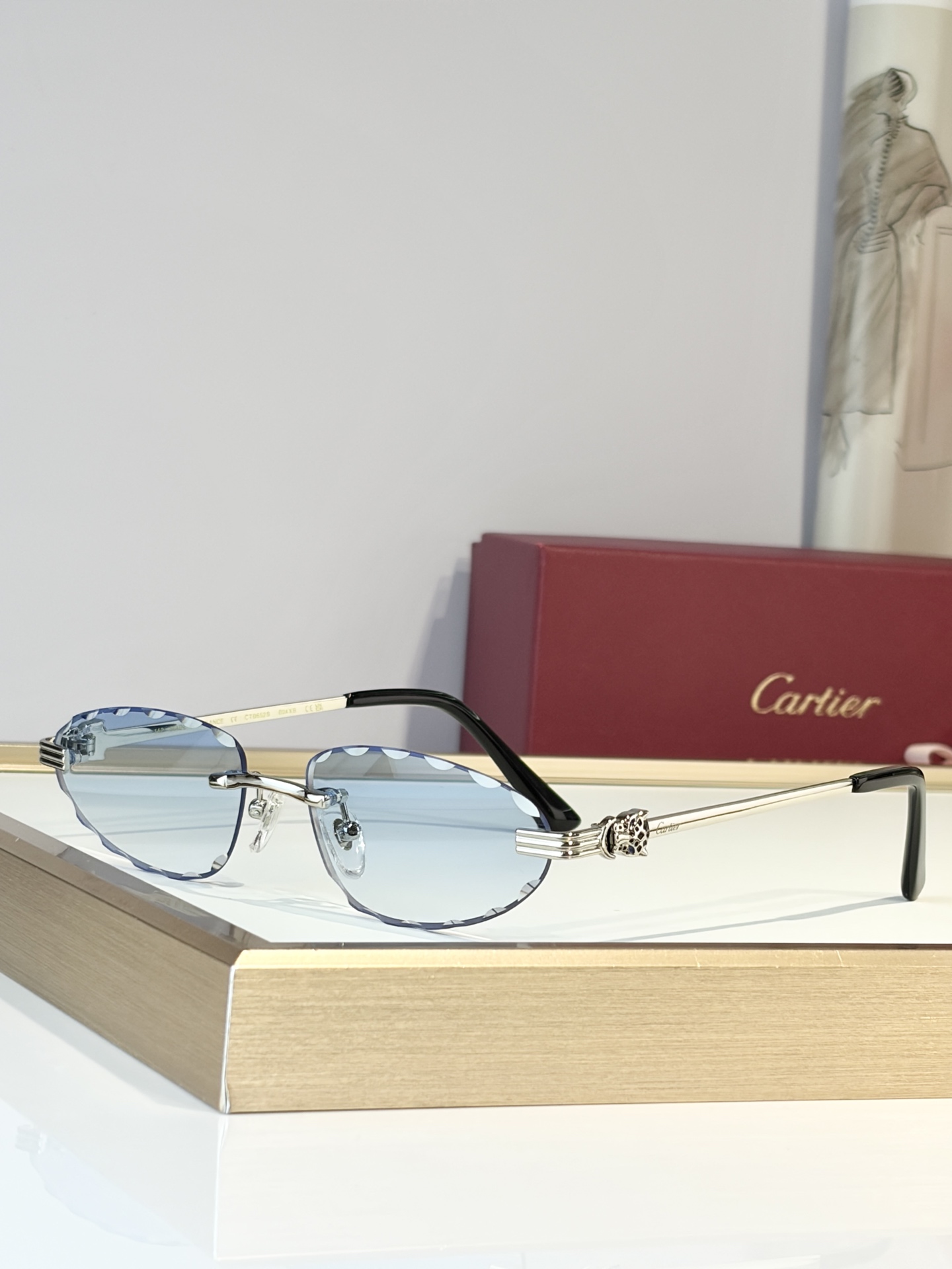 Cartie*MOD：CT0652SSize：57口17-142