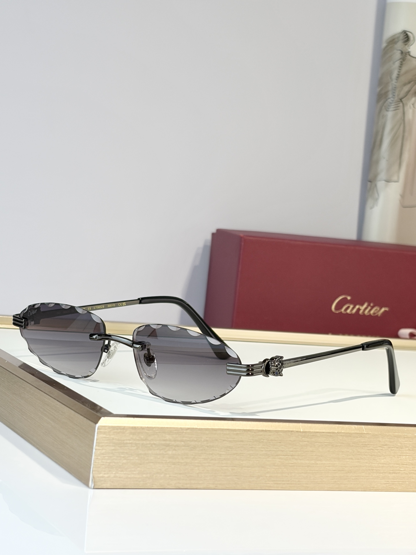 Cartie*MOD：CT0652SSize：57口17-142