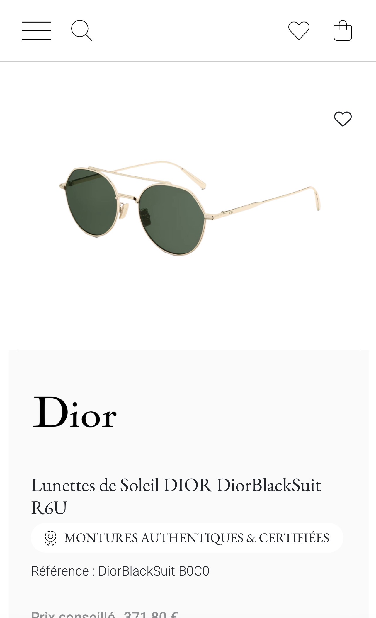 DIORMOD：DiorBlack Suit R6USize：54口19-145