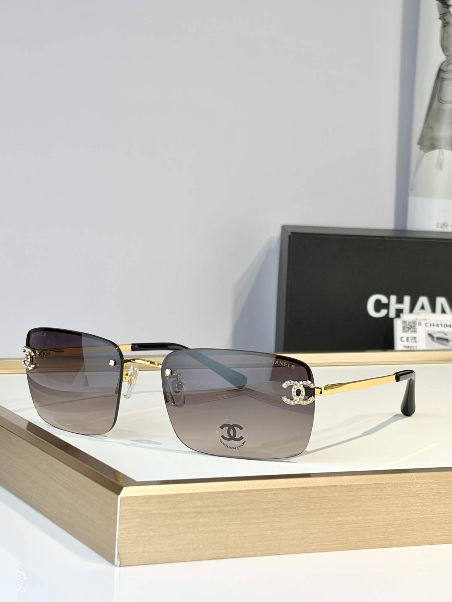 CHANELMODEL：CH4104-BSIZE：62口17-140
