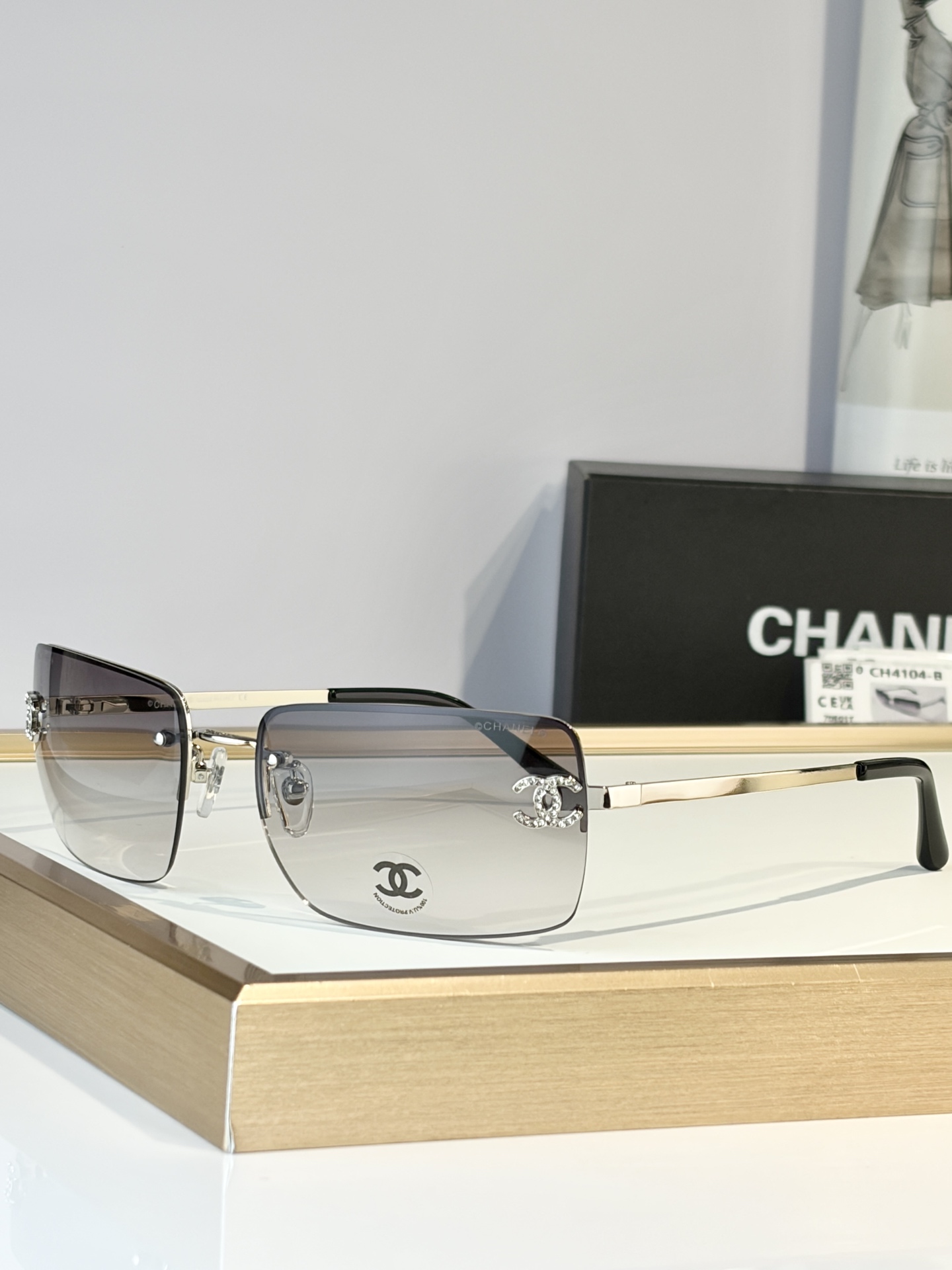 CHANELMODEL：CH4104-BSIZE：62口17-140