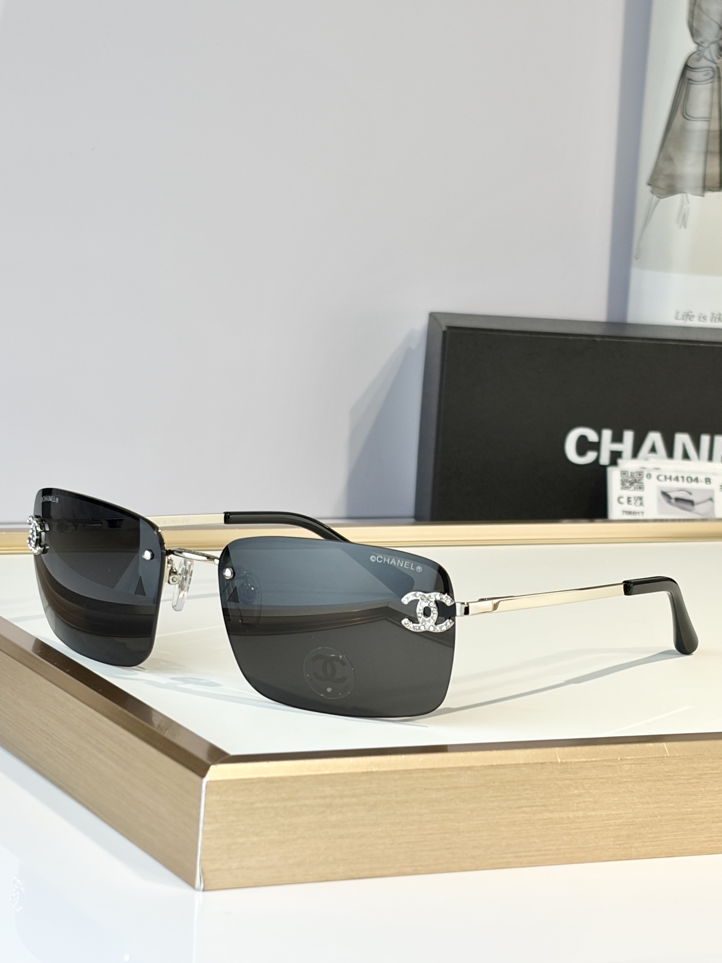 CHANELMODEL：CH4104-BSIZE：62口17-140