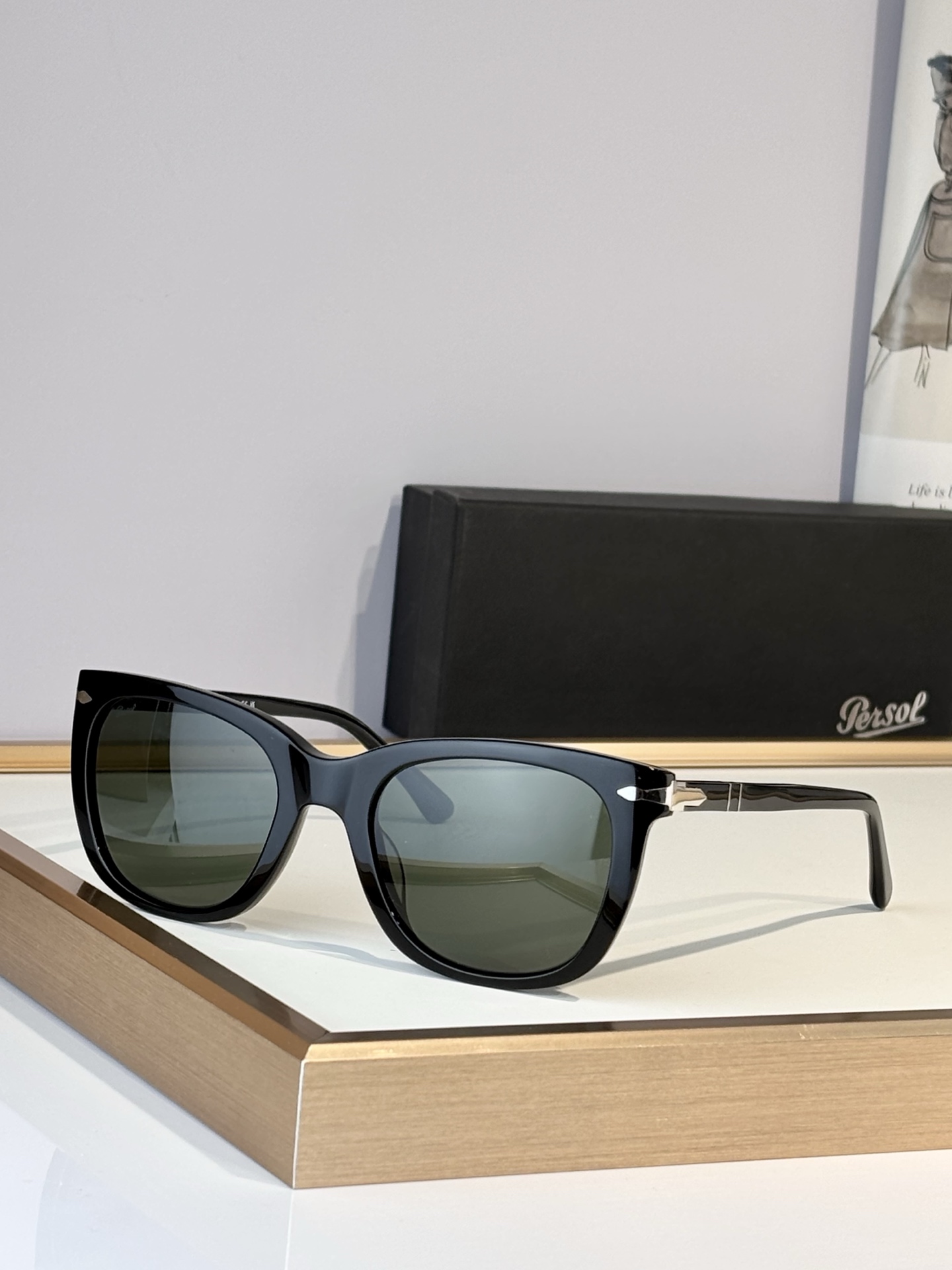 Perso*玻璃镜片 Glass lensMODEL：3372-SSIZE：53口21-145