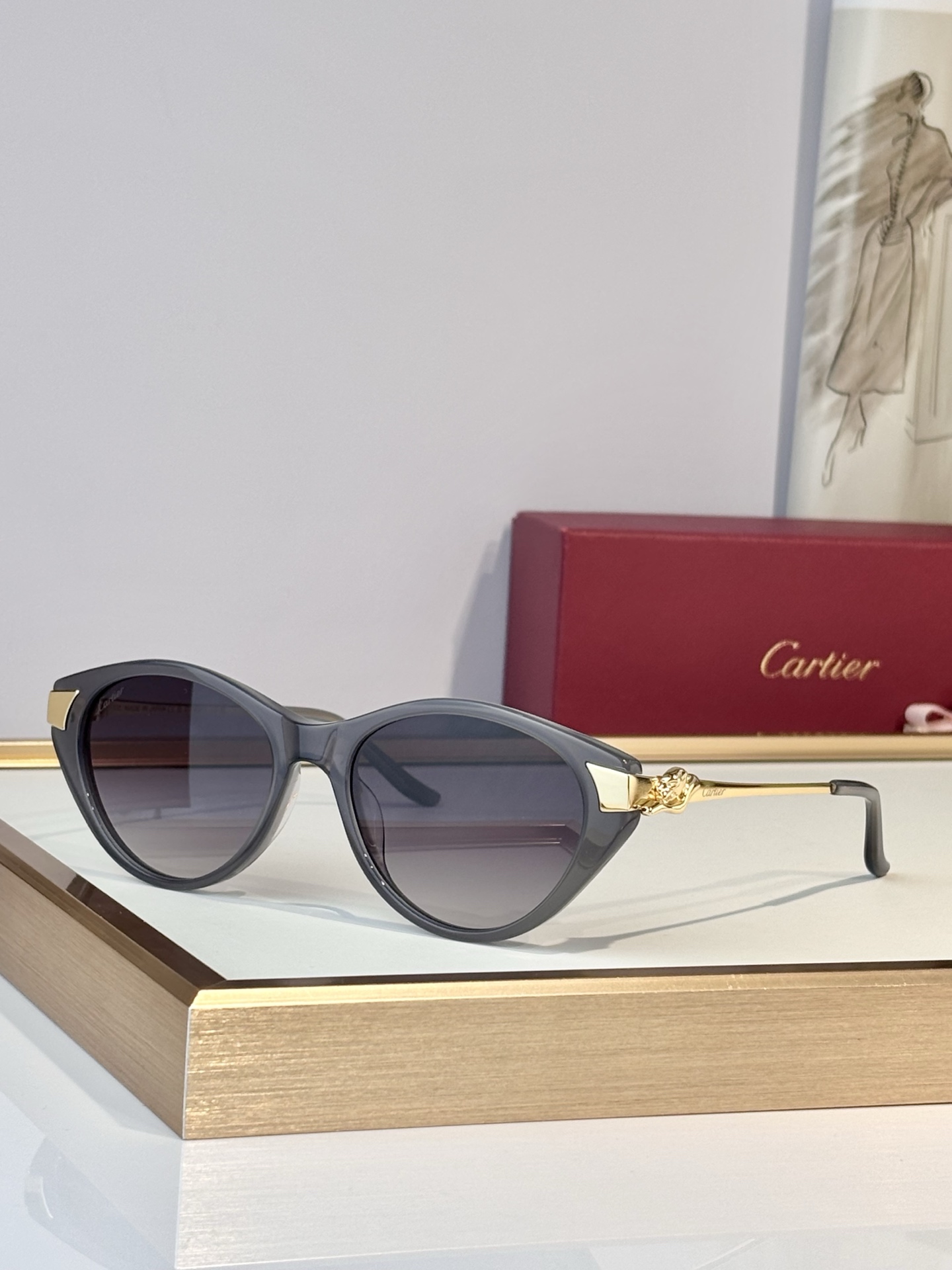 Cartie*MOD：CT0656Size：54口15-135