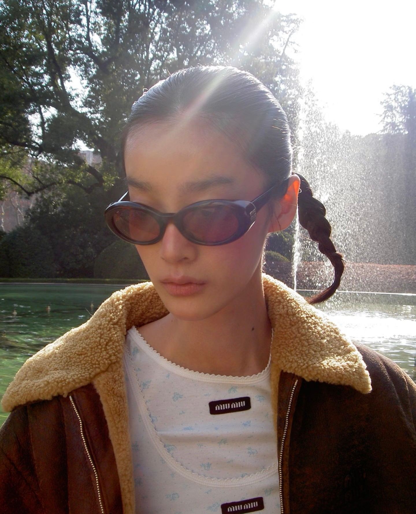 MIU MIUMODEL:MU B09SSIZE：52口22-140