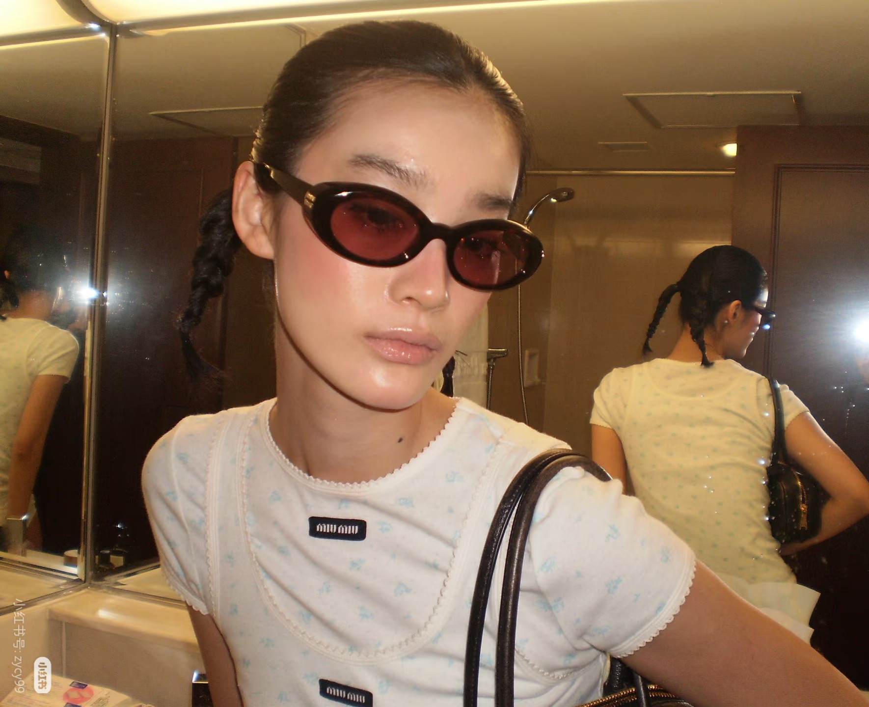 MIU MIUMODEL:MU B09SSIZE：52口22-140