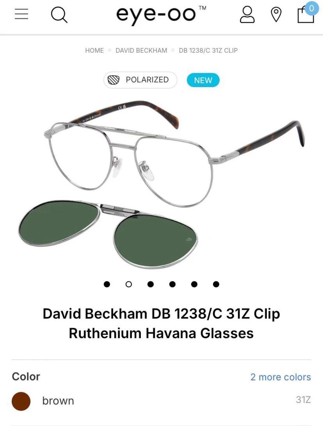 David Beckha*Mod：DB1238/CSize：55口19-150挂片款