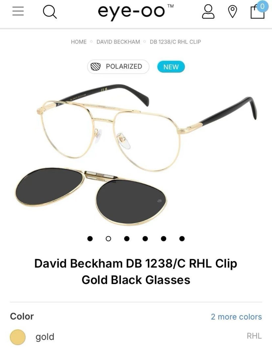 David Beckha*Mod：DB1238/CSize：55口19-150挂片款
