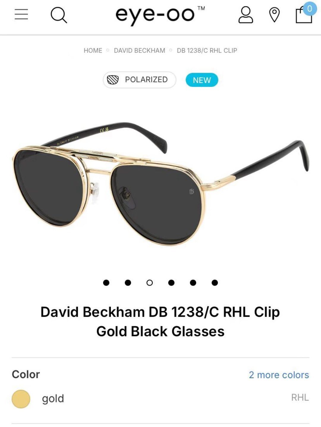 David Beckha*Mod：DB1238/CSize：55口19-150挂片款