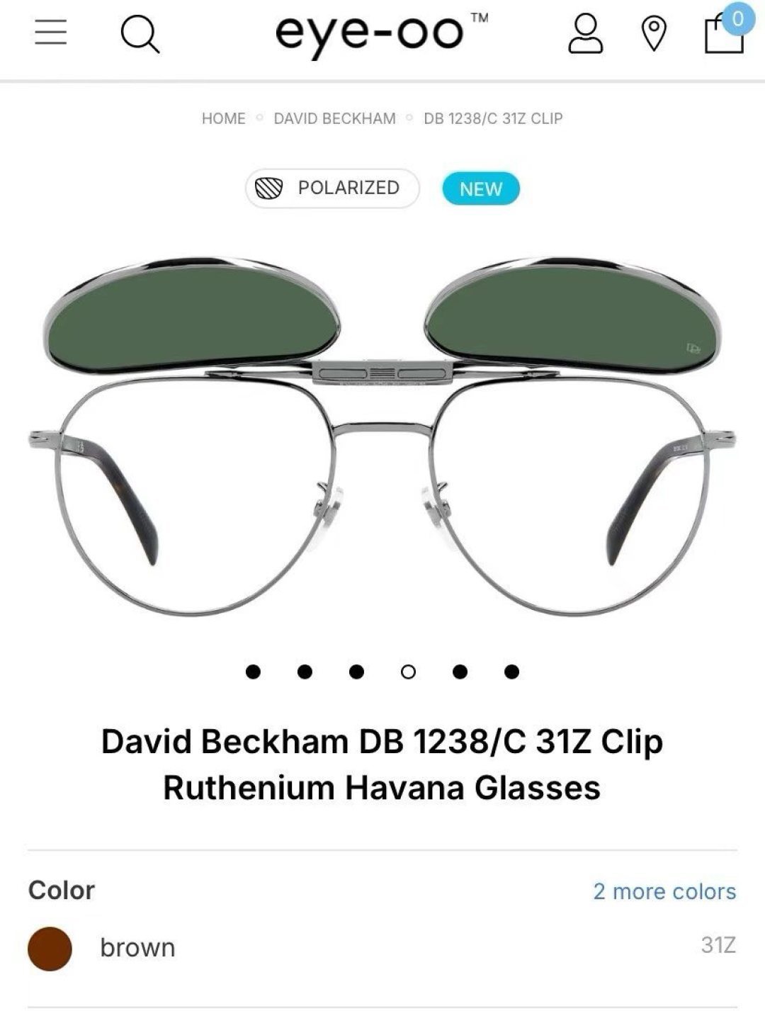 David Beckha*Mod：DB1238/CSize：55口19-150挂片款