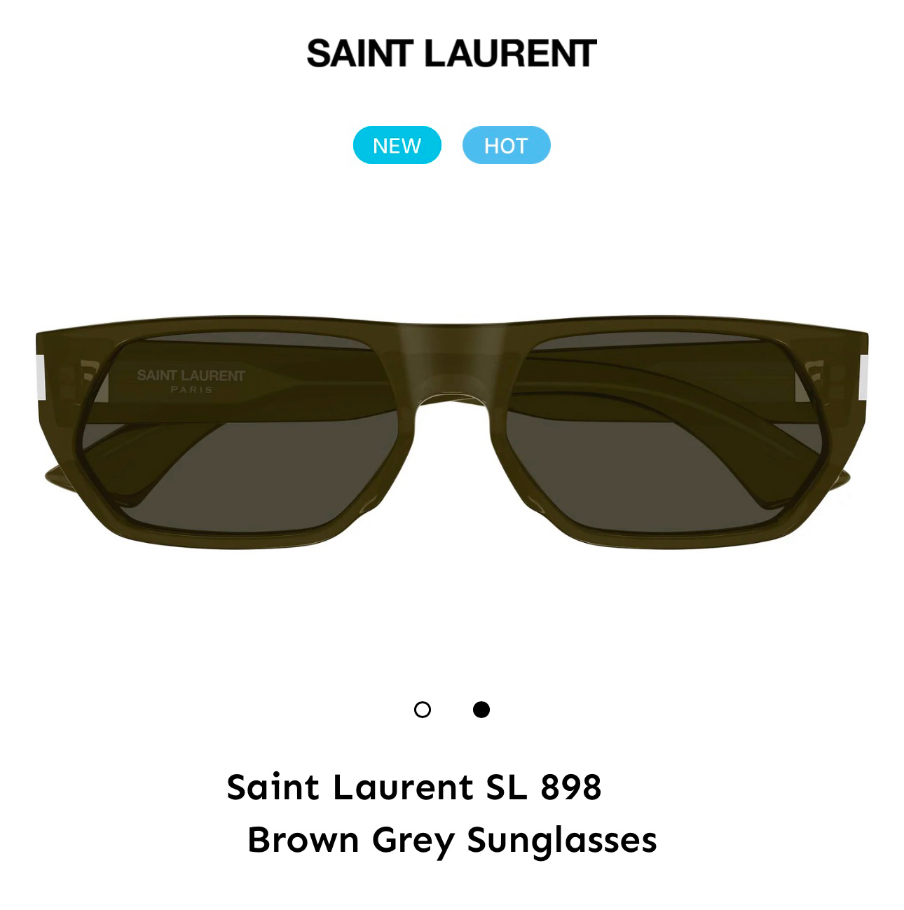 SAINT LAUREN* MODEL：SL 898 SIZE：57口17-145 