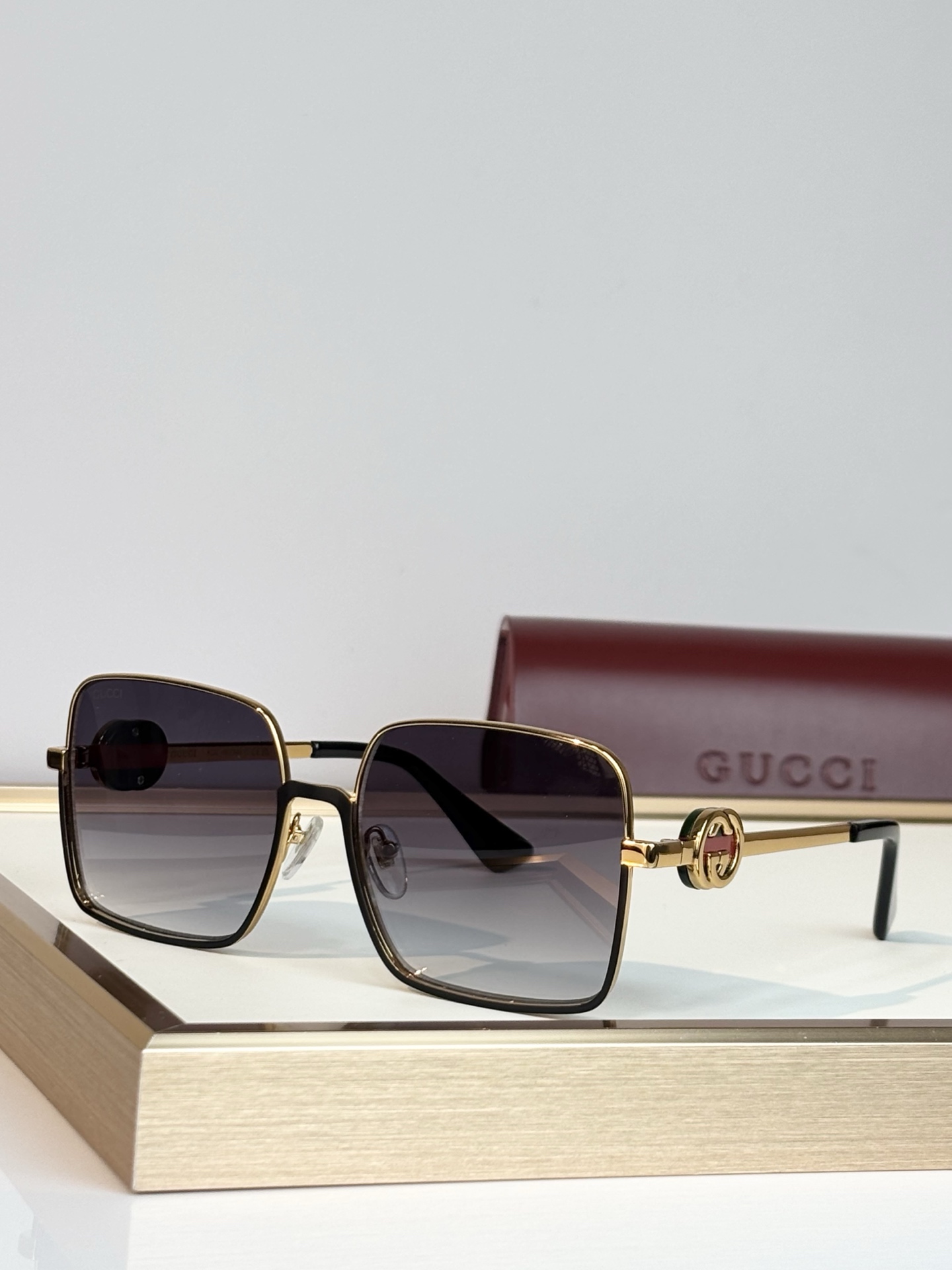 GUCC* MODEL：GG7235 SIZE：58口17-146 