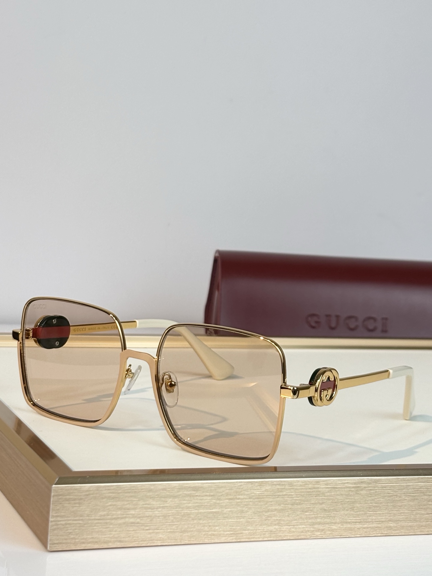 GUCC* MODEL：GG7235 SIZE：58口17-146 