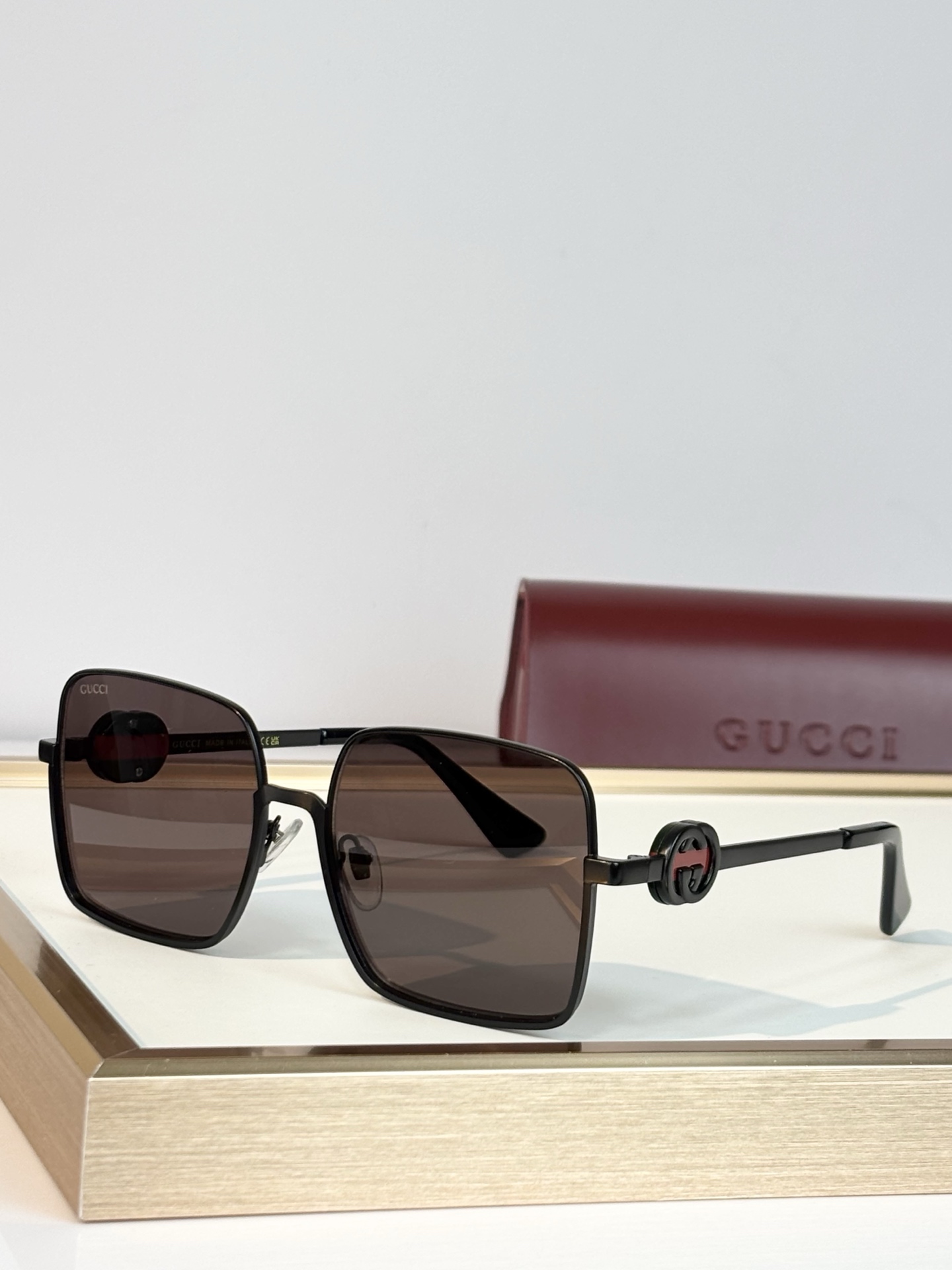 GUCC* MODEL：GG7235 SIZE：58口17-146 
