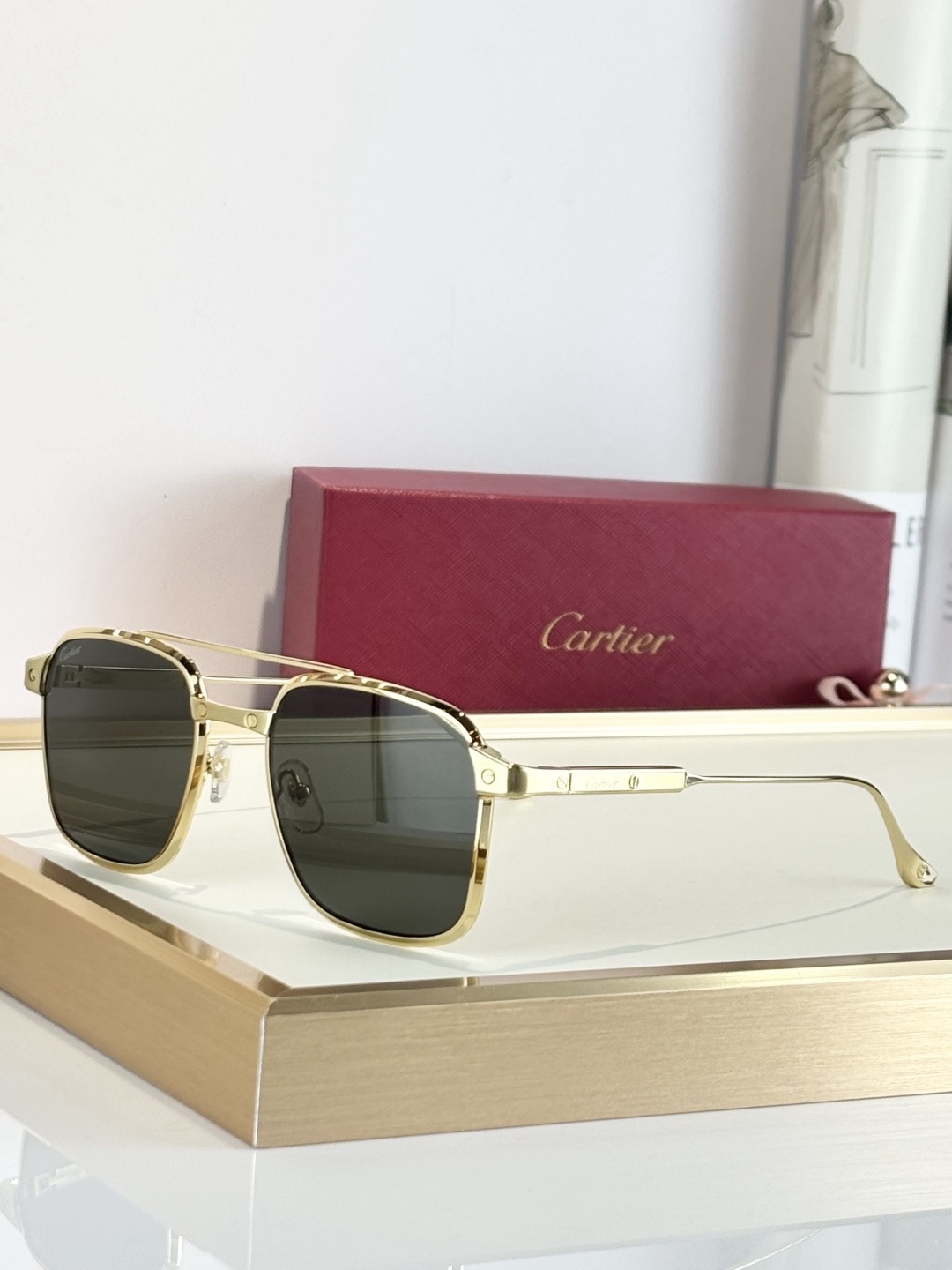 Cartier MOD：CT0610S Size：54口21-145 