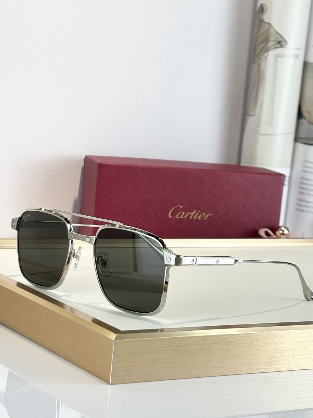 Cartier MOD：CT0610S Size：54口21-145 