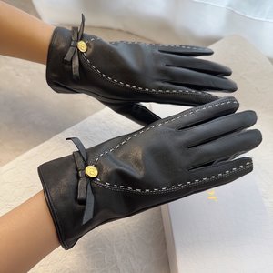 Dior Gloves Women Sheepskin Fall/Winter Collection Fashion