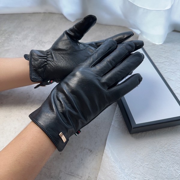 Gucci Top Gloves Best Quality Replica Men Sheepskin Fall/Winter Collection Fashion