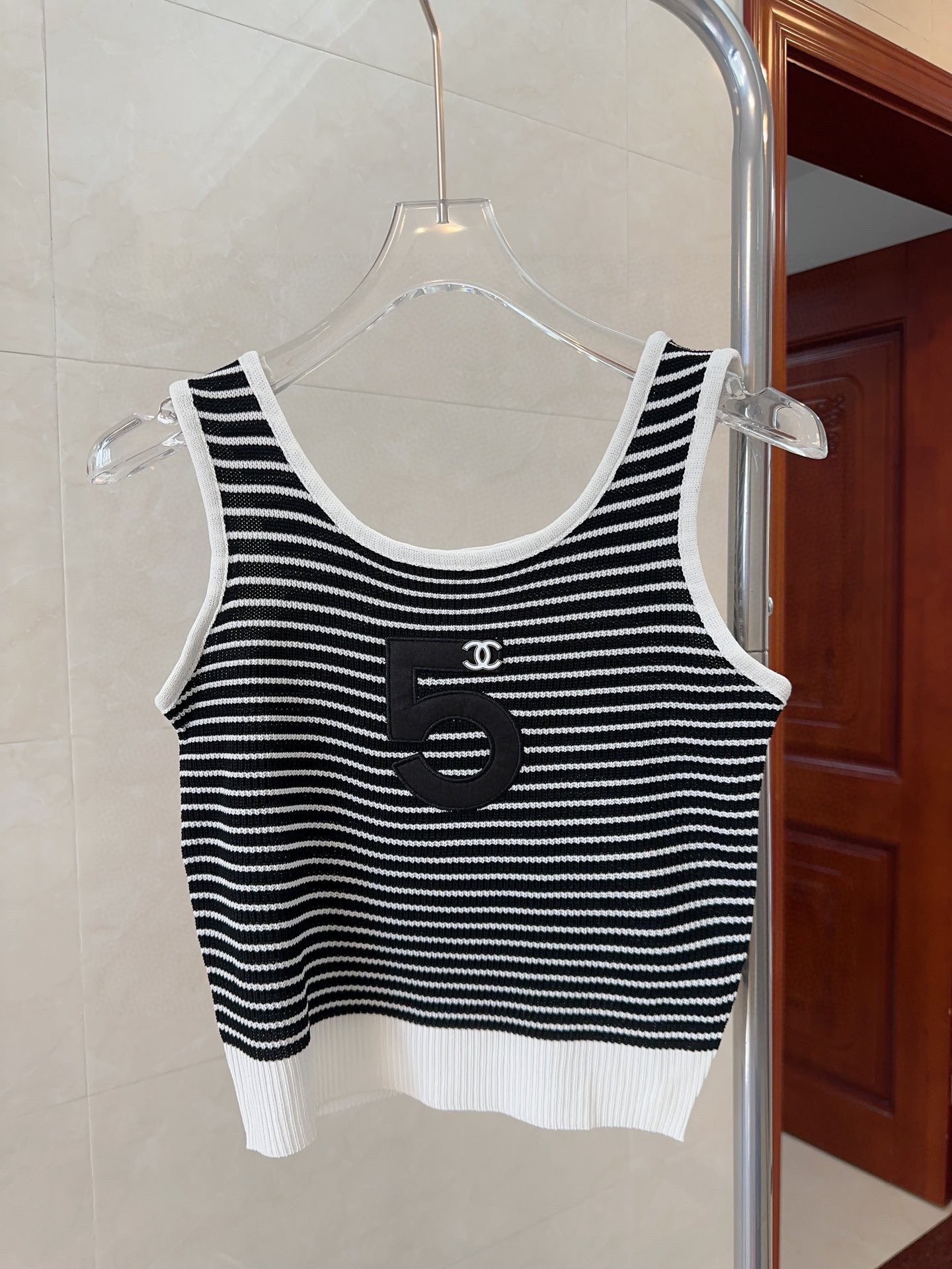 Chanel Clothing Tank Tops&Camis White Vintage