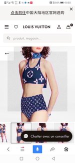 Buy Cheap
 Louis Vuitton Clothing Swimwear & Beachwear Blue Summer Collection Vintage