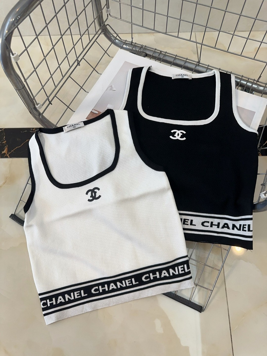 Chanel Odzież Camisole