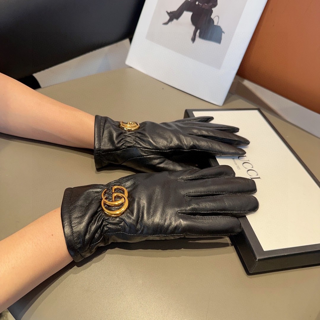 Gucci Guantes Piel de oveja Colección otoño – invierno Fashion