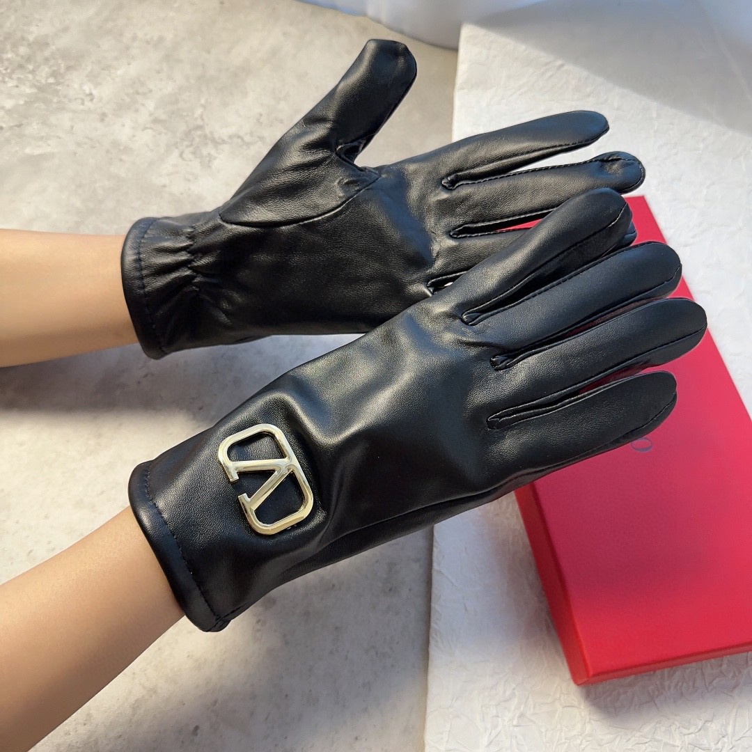 Valentino Guantes Mujeres Piel de oveja Colección otoño – invierno Fashion