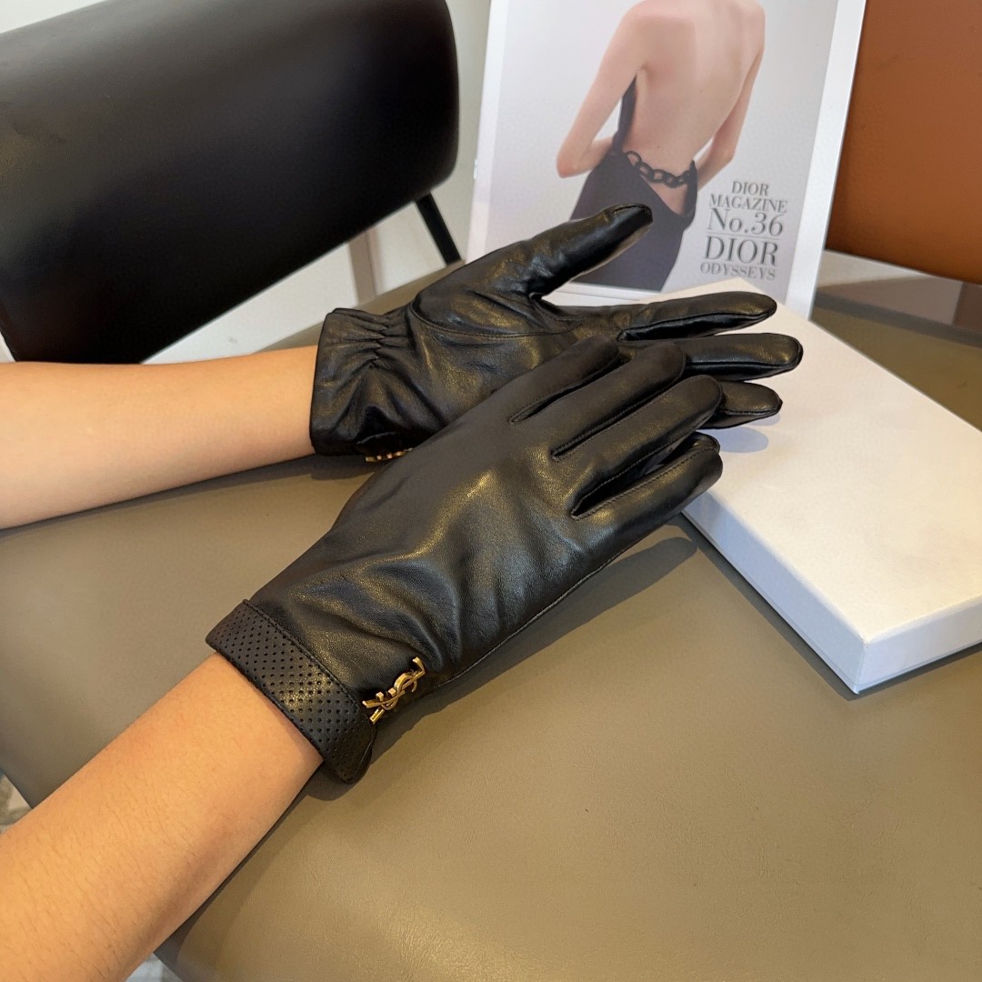 Luxurious St. Roland’s Lambskin Gloves: Fashionable, Cozy, and Soft for Autumn/Winter. - 图片 2