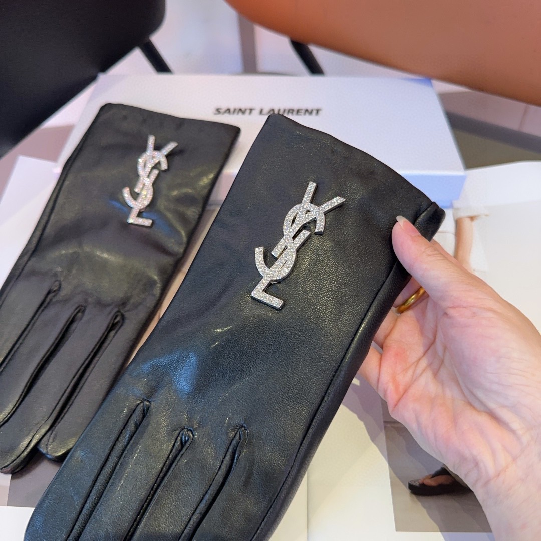 💰275 St. Roland’s lambskin gloves, fashion gloves, warm and velvet in autumn and winter - 图片 7