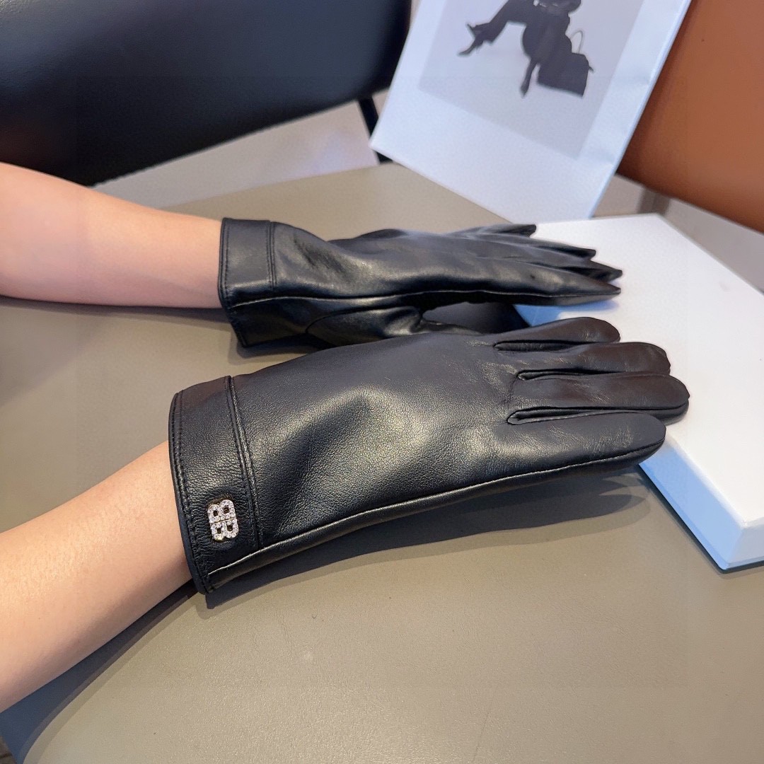 Stylish Parisian Ladies’ Sheepskin Gloves: Warm, Cozy, and Fashionable for Autumn and Winter - 图片 1