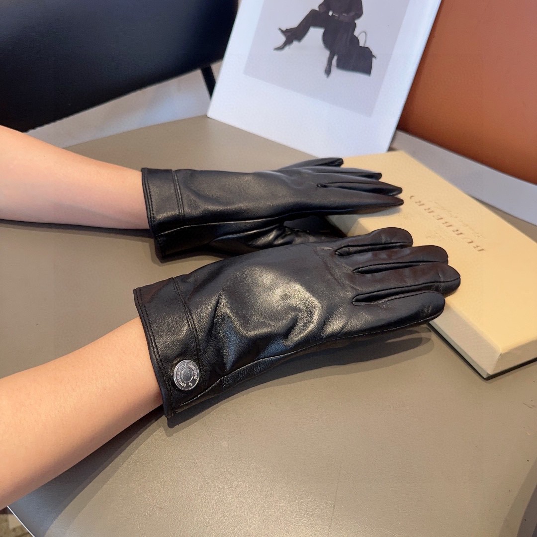 💰250 BARBOLI WOMEN’S SHEEPSKIN GLOVES, FASHION GLOVES, WARM AND VELVET IN AUTUMN AND WINTER. ML - 图片 3