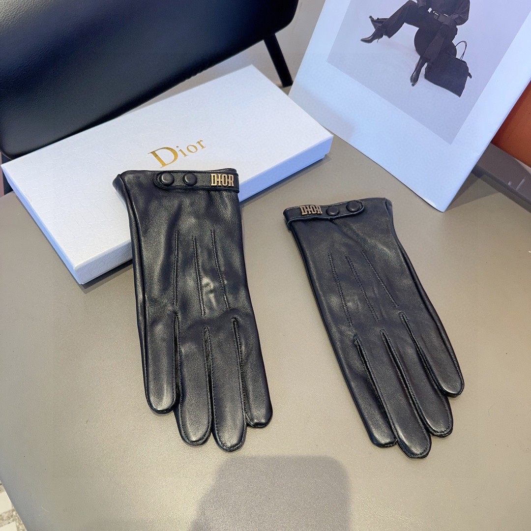 Stylish and Warm Lambskin Gloves for Women, Perfect for Autumn and Winter - 图片 4