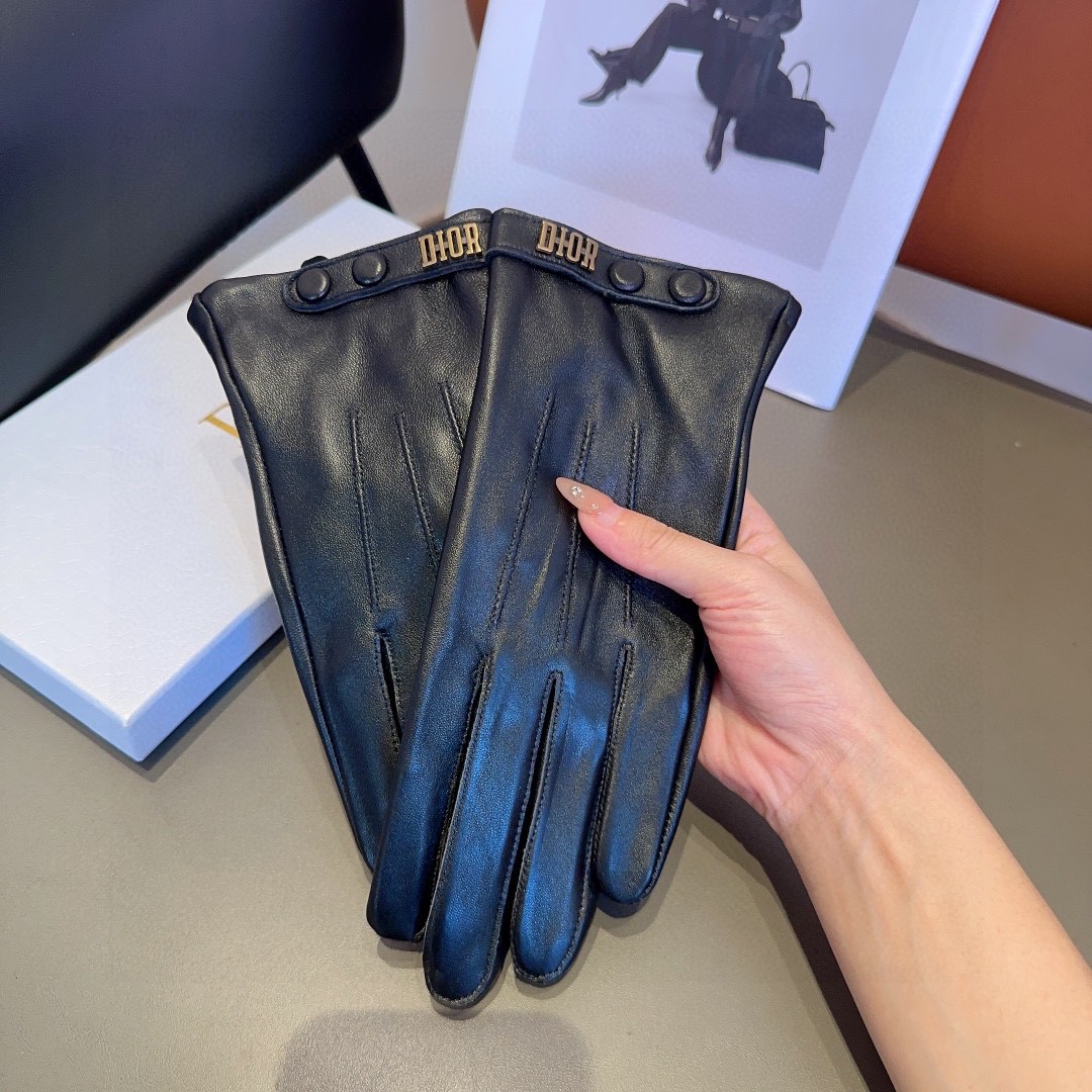 Stylish and Warm Lambskin Gloves for Women, Perfect for Autumn and Winter - 图片 8