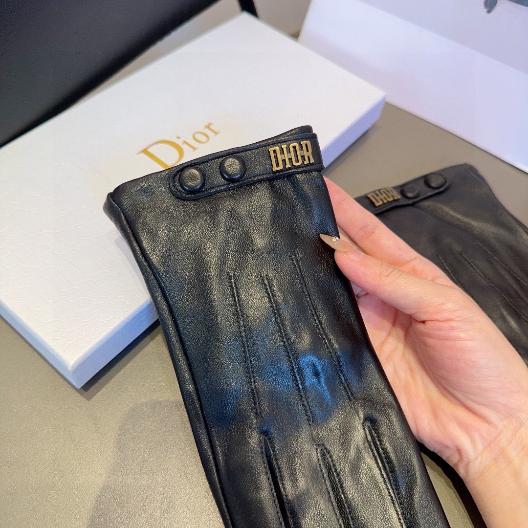 Stylish and Warm Lambskin Gloves for Women, Perfect for Autumn and Winter - 图片 7