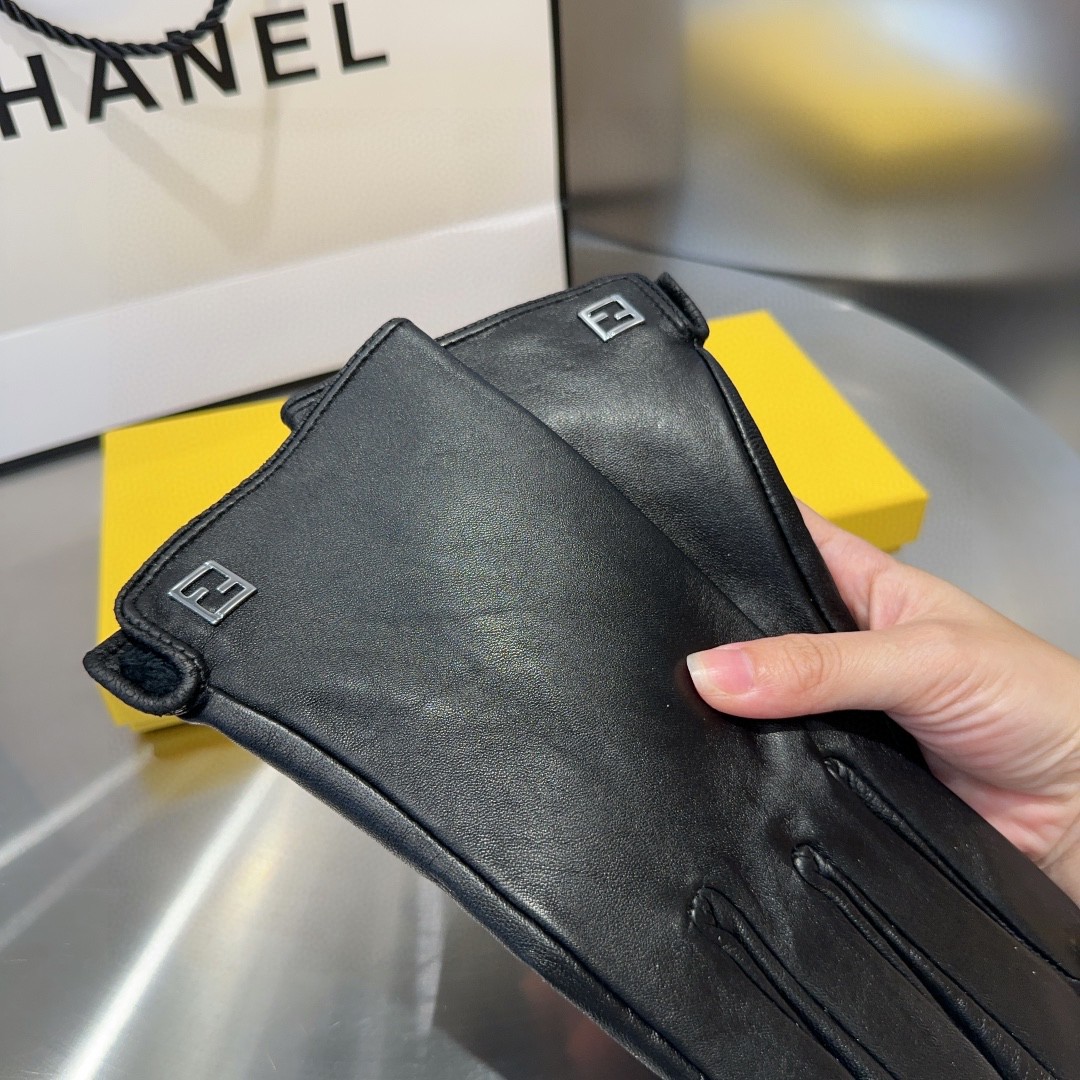 💰275 FANDY’S FRESH LAMB-SKIN GLOVES, FASHION GLOVES, WARMER INSIDE OF AUTUMN AND WINTER. ML - 图片 7