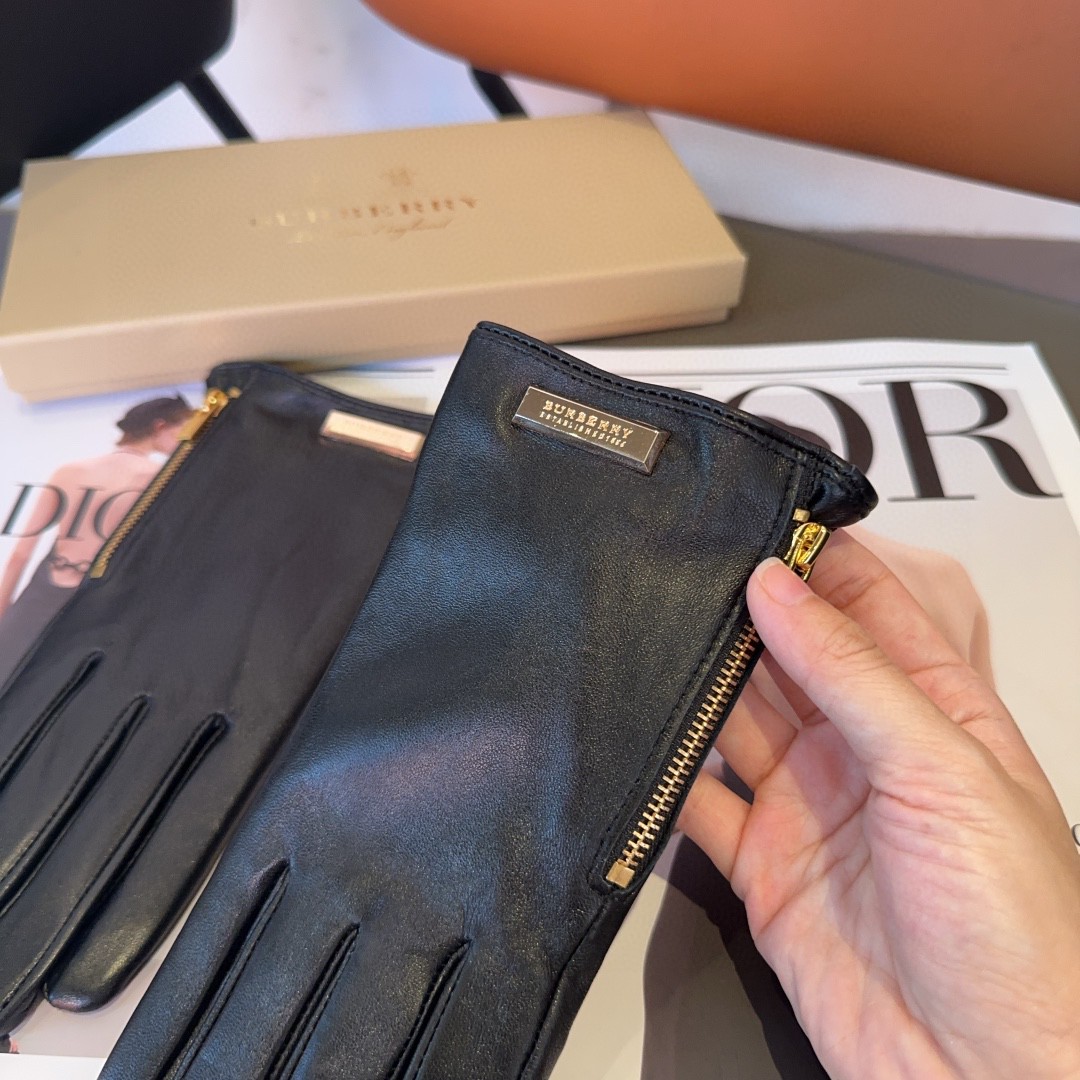 💰275 BARBORIE’S LAMBSKIN GLOVES, FASHION GLOVES, WINTER AND WINTER WARM AND VELVET. ML - 图片 6