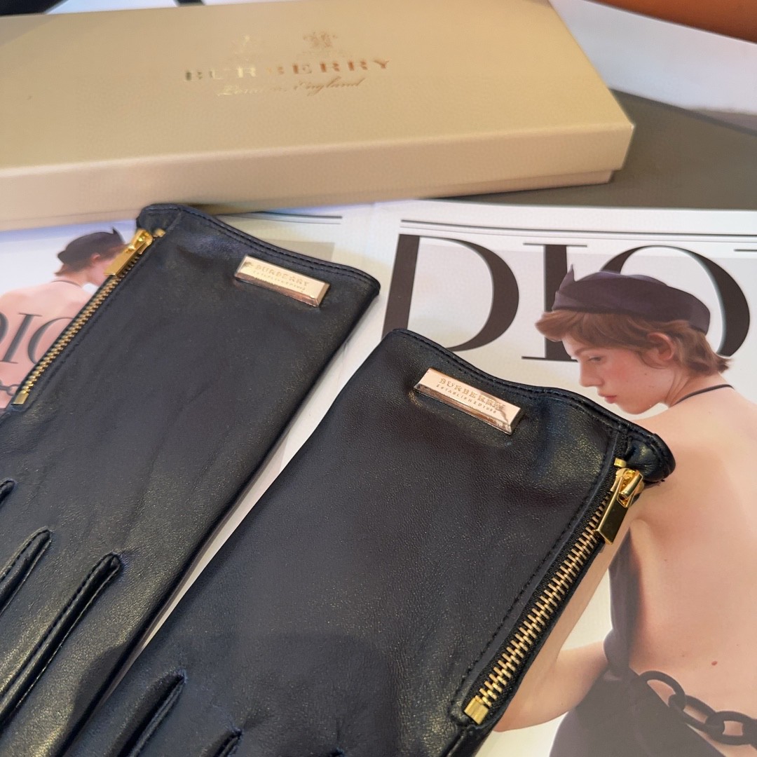 💰275 BARBORIE’S LAMBSKIN GLOVES, FASHION GLOVES, WINTER AND WINTER WARM AND VELVET. ML - 图片 8