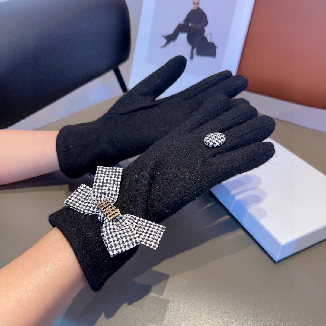 “Diau Girl Fashion Gloves: Classic, Comfy, Soft, Perfect for Winter” - 图片 2