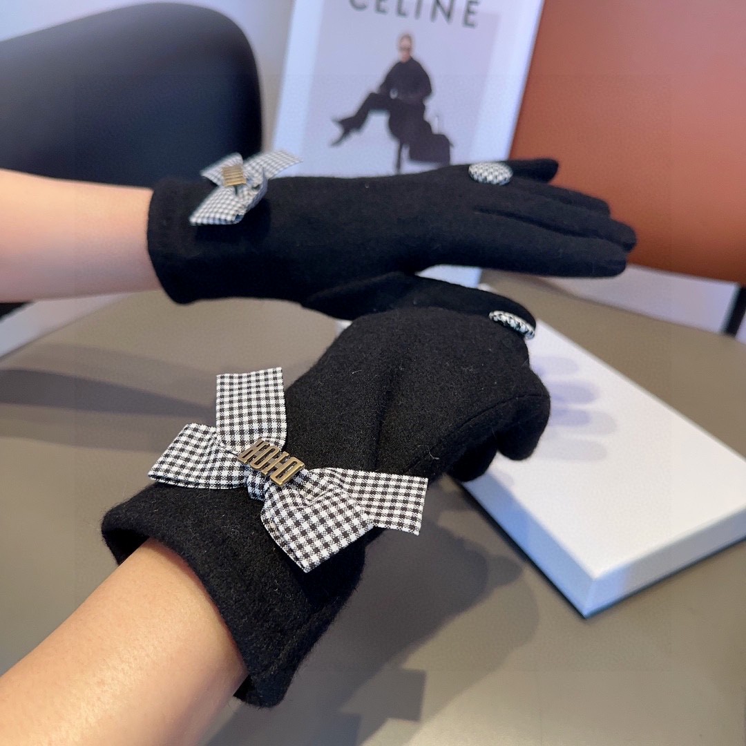“Diau Girl Fashion Gloves: Classic, Comfy, Soft, Perfect for Winter” - 图片 3
