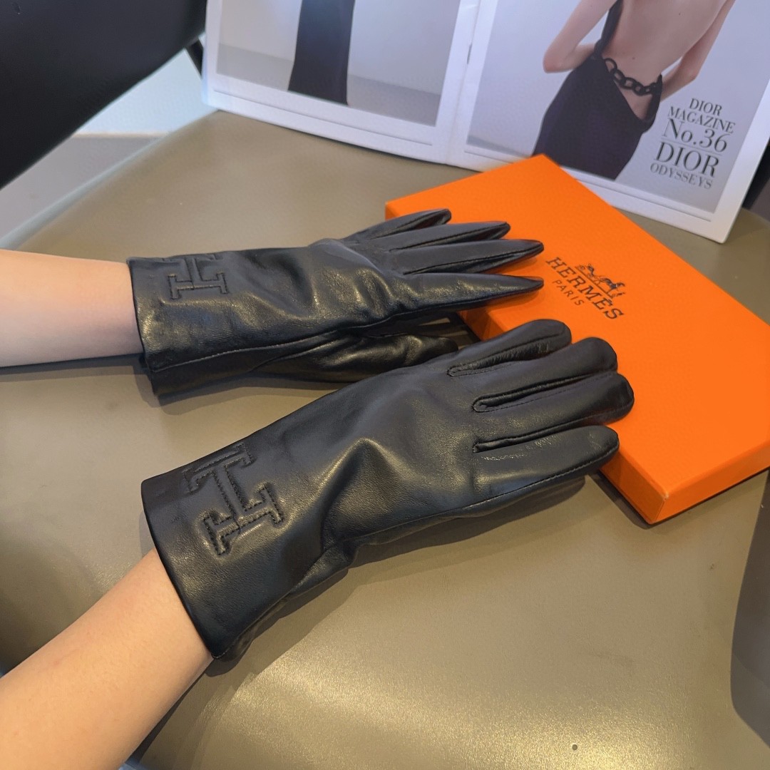 💰275 Emaste gloves, fashion gloves, warm and warm in autumn and winter - 图片 1