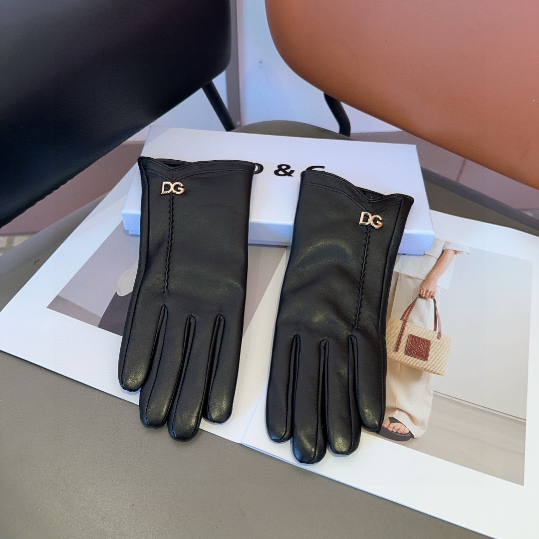 💰275 DG SHEEP’S GLOVES, FASHION GLOVES, WARM AND VELVET IN AUTUMN AND WINTER. ML - 图片 3
