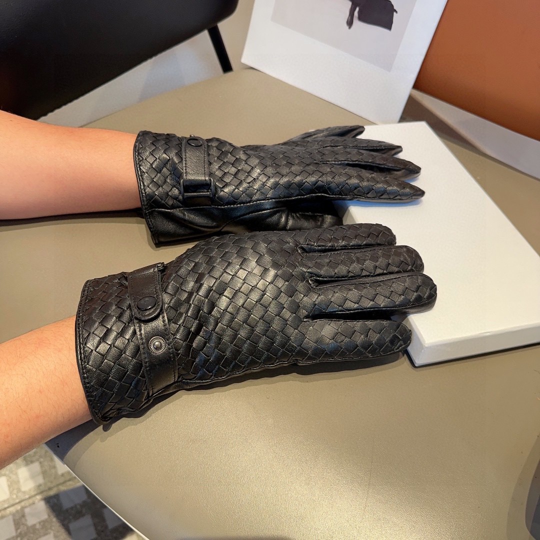 Luxury Sheep-Skin Gloves: High-Quality, Warm, and Stylish Choice for Men - 图片 1
